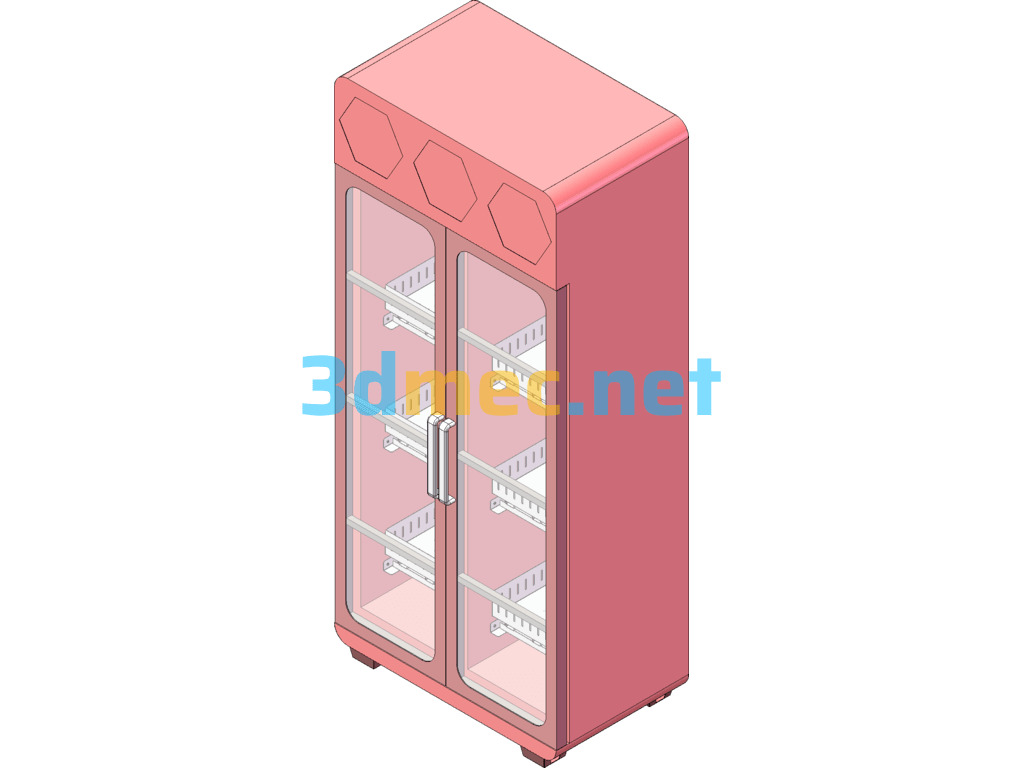 Flower Vending Machine - 3D Model SolidWorks Free Download