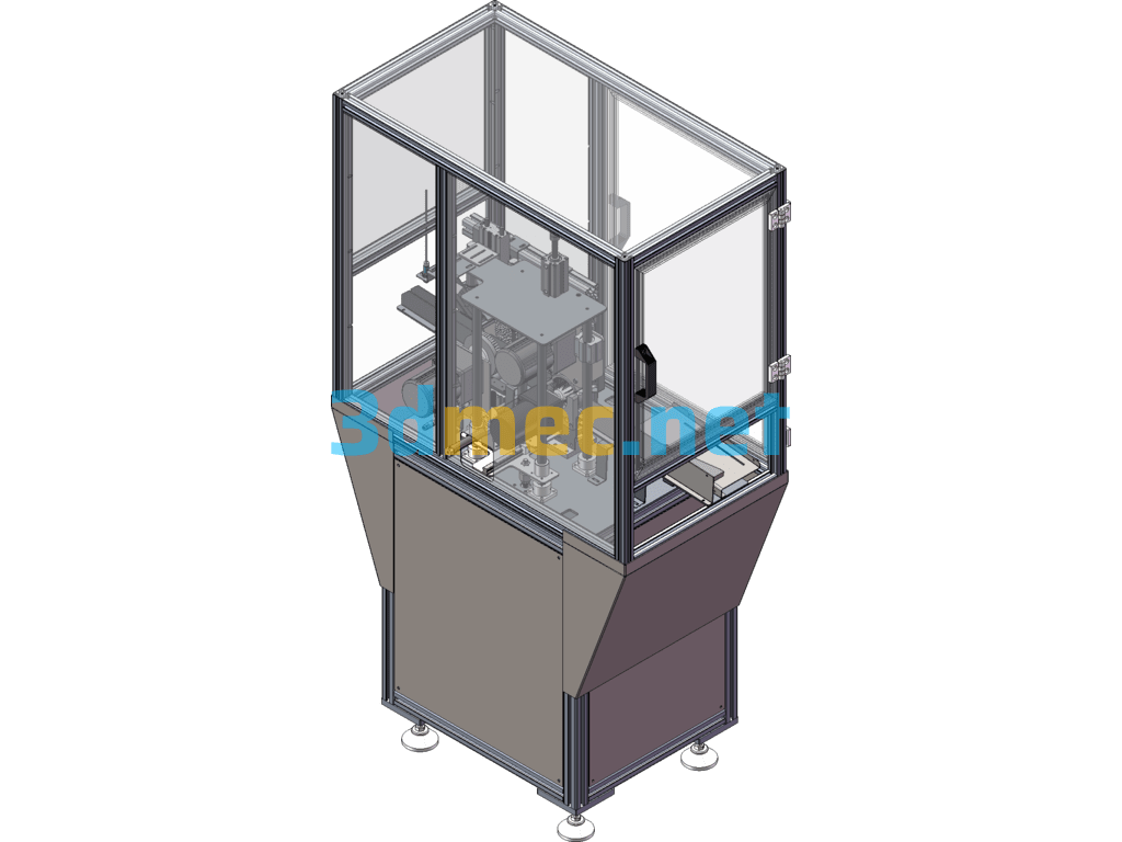 Ring Sleeve Parts Cleaning Equipment - 3D Model SolidWorks Free Download