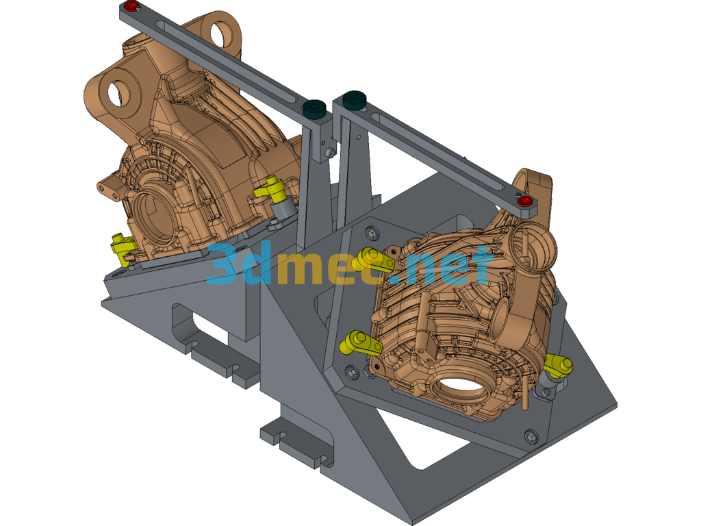 A Rear Shell Reduction Fixture (Second Order) - 3D Model Exported Free Download