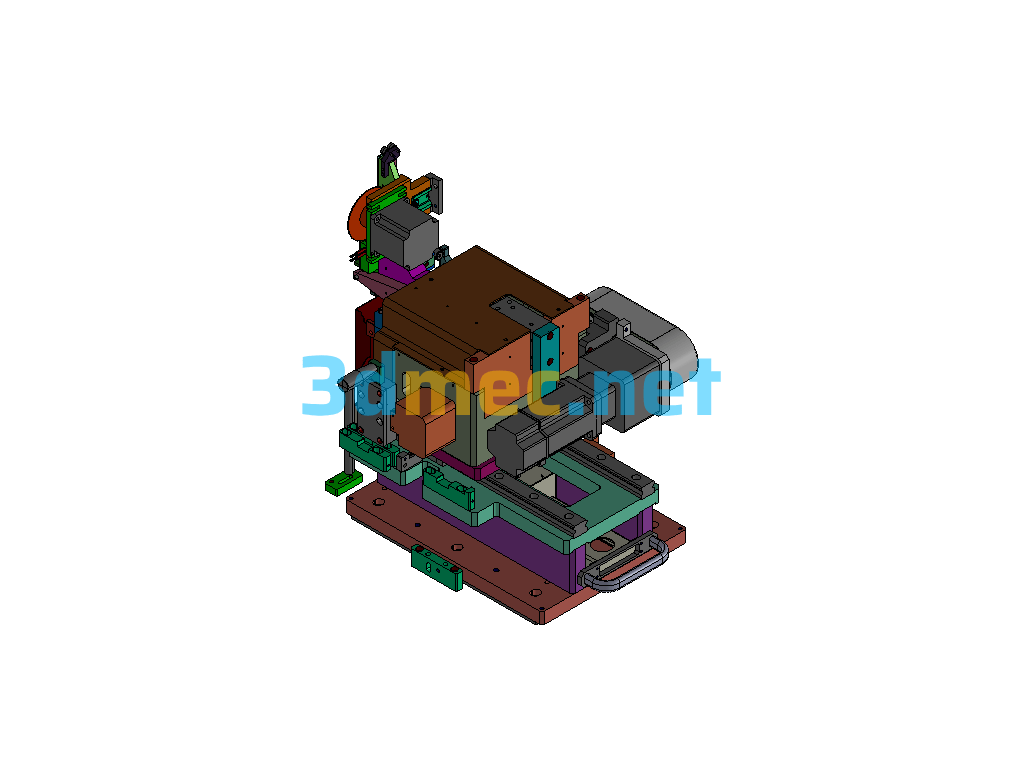 Cam Pin Module - 3D Model Exported Free Download