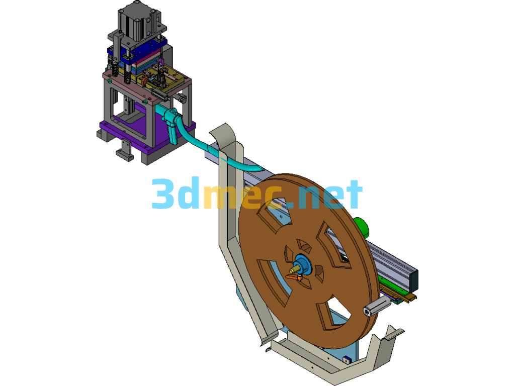 SIM Cutting Die - 3D Model Exported Free Download