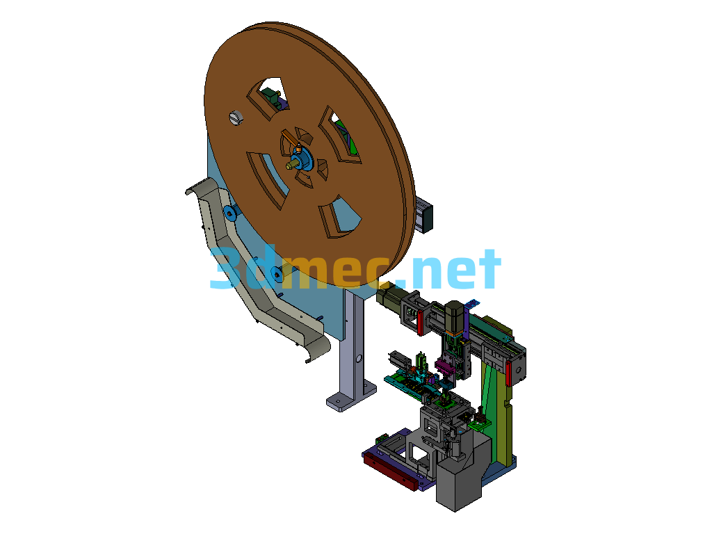 Iron Shell Cutting Module - 3D Model Exported Free Download