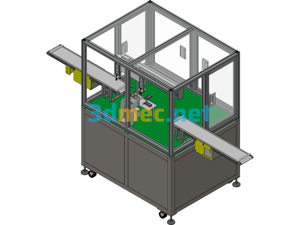 Battery Head Automatic Pressure Maintaining Machine - 3D Model Exported Free Download