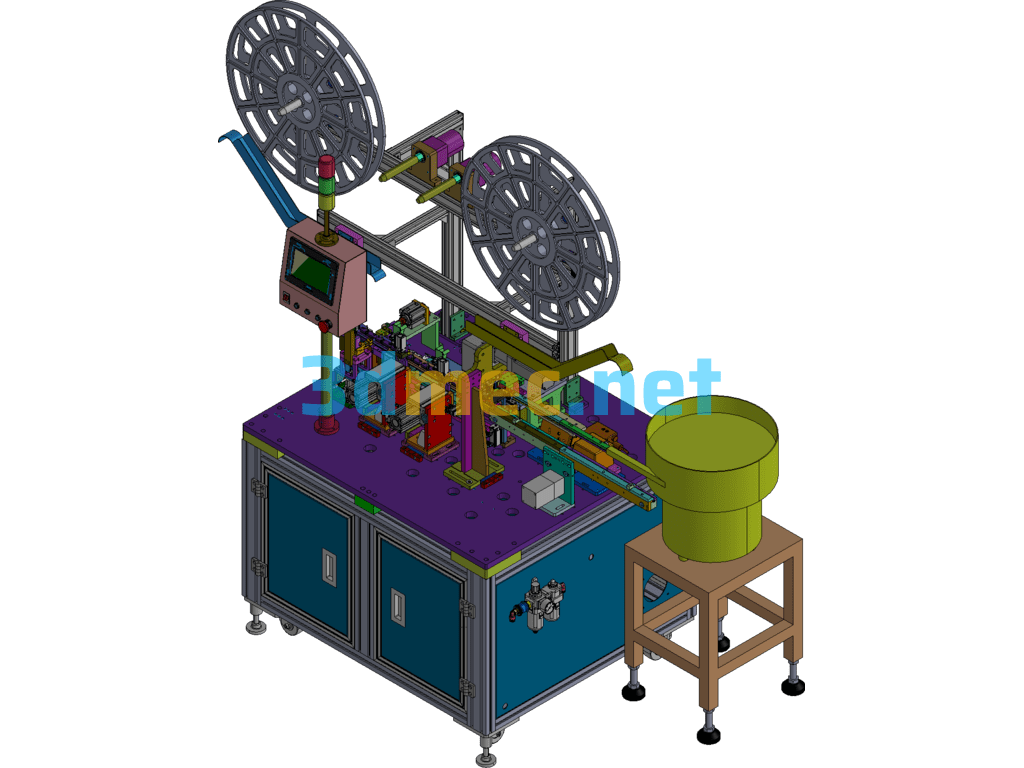 FPC Assembly Rear Cover Plug Grounding Plate - 3D Model Creo.Parametric Free Download