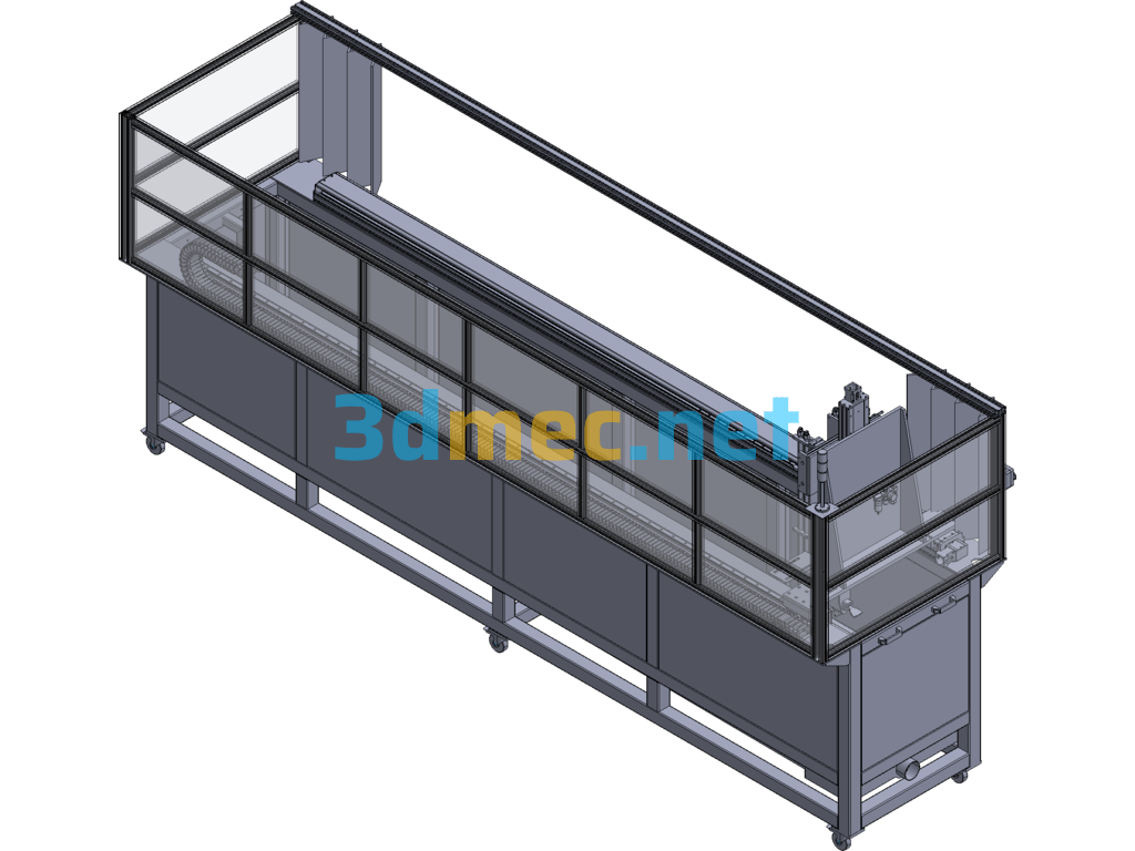 High Pressure Die Head Cleaning Machine - 3D Model Exported Free Download