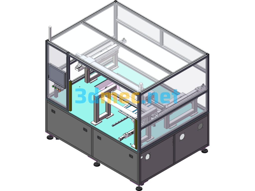 Tape Removal Equipment - 3D Model SolidWorks Free Download