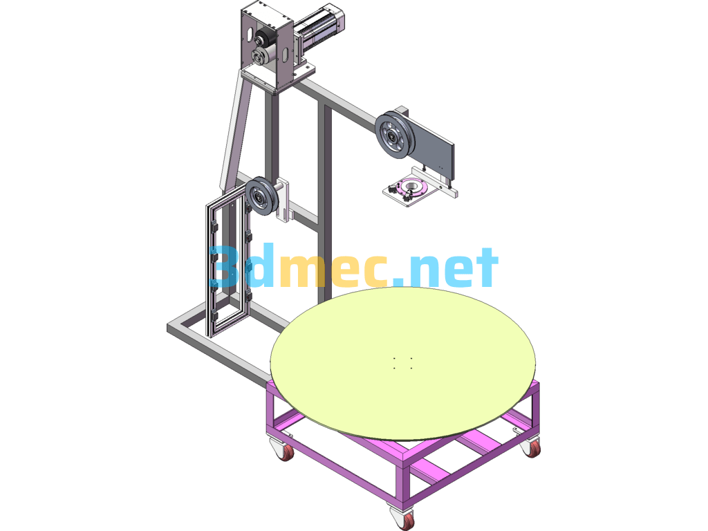 Automatic Feeding Rack - 3D Model SolidWorks Free Download