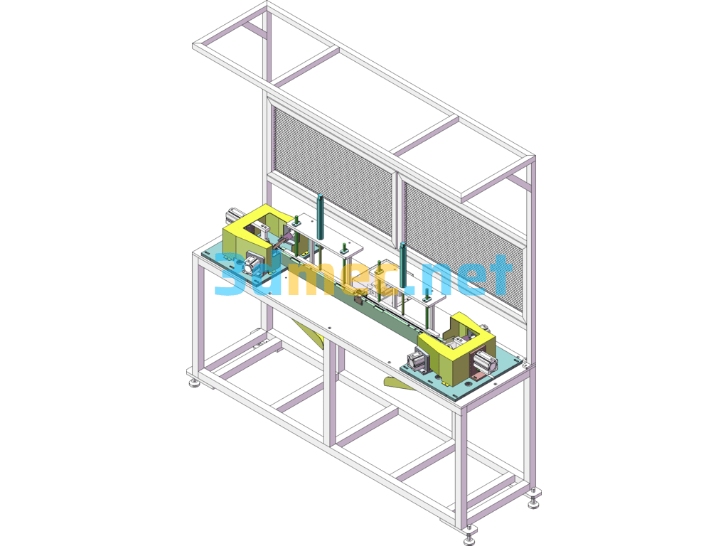 N65820 2ZEOA Angle Cutter - 3D Model SolidWorks Free Download