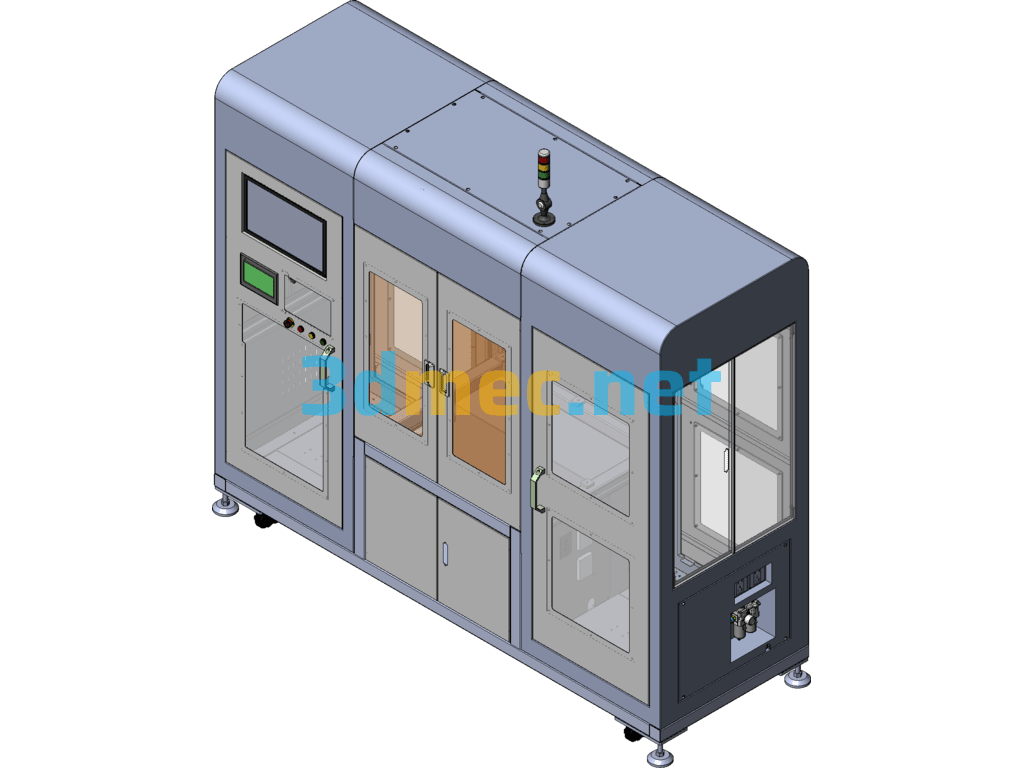 Sheet Metal Outer Frame - 3D Model SolidWorks Free Download