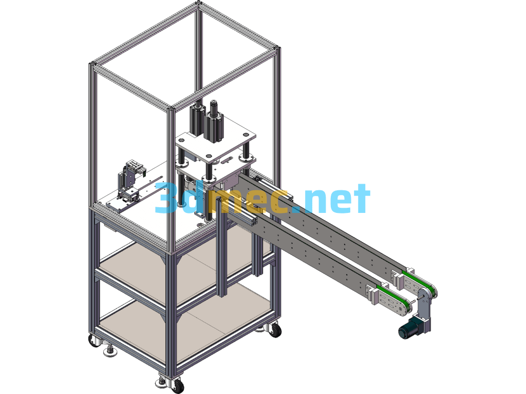 Automatic Assembly Of Motor Magnetic Ring - 3D Model SolidWorks Free Download