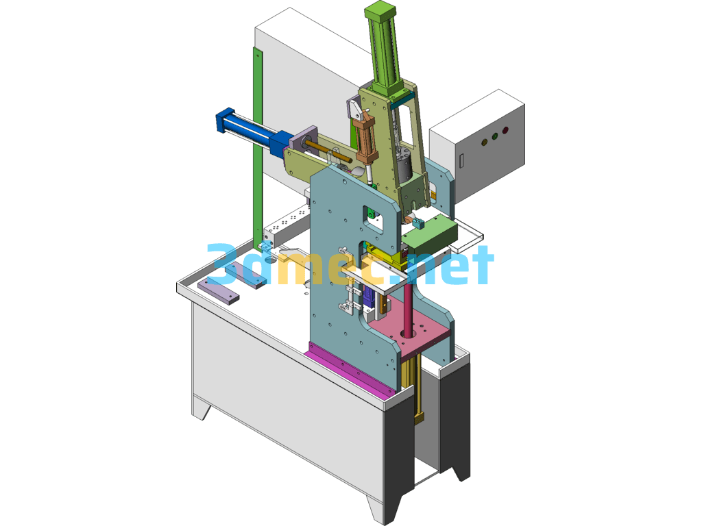 Welding Machine Equipment - 3D Model SolidWorks Free Download