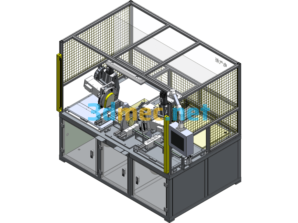 Sealing Strip Cutting Equipment - 3D Model SolidWorks Free Download