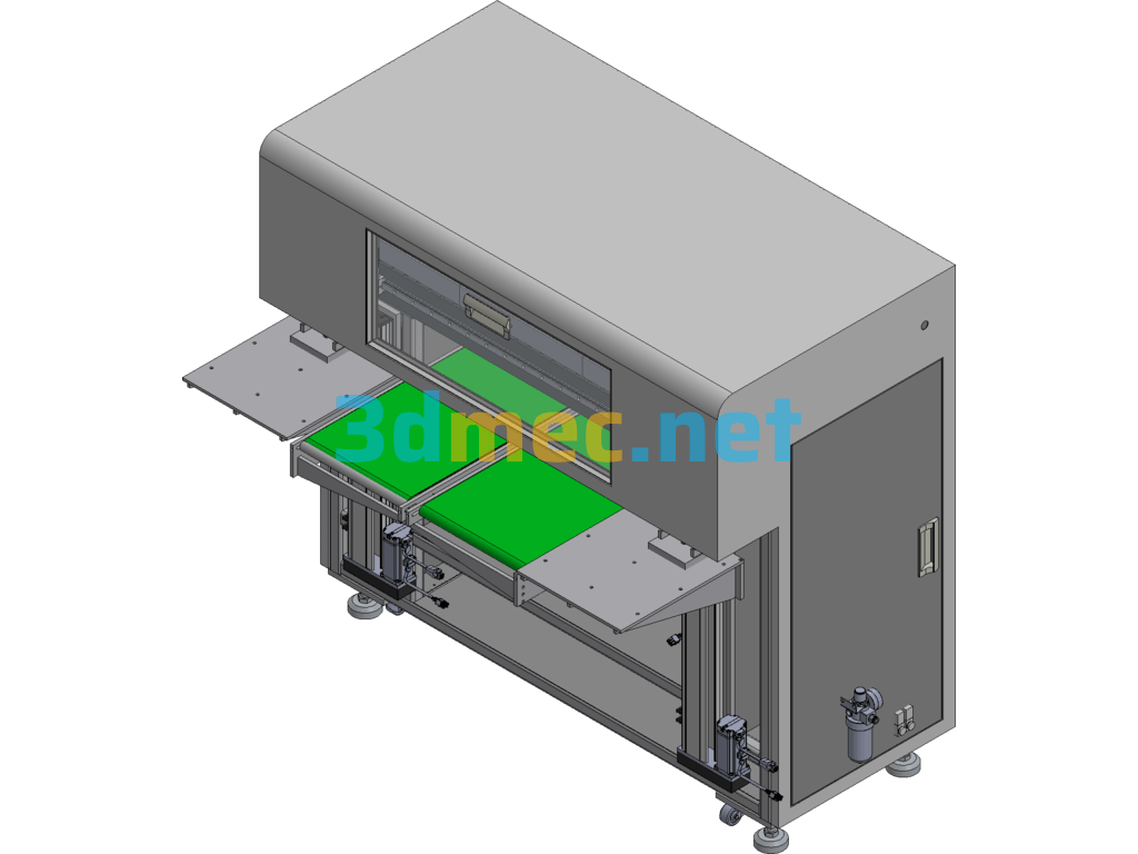 PCB Counting Machine - 3D Model Exported Free Download