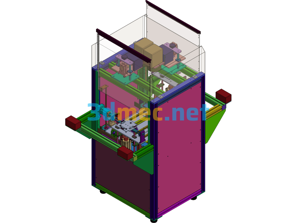 ESNQ Non-Standard Automation Equipment - 3D Model SolidWorks Free Download