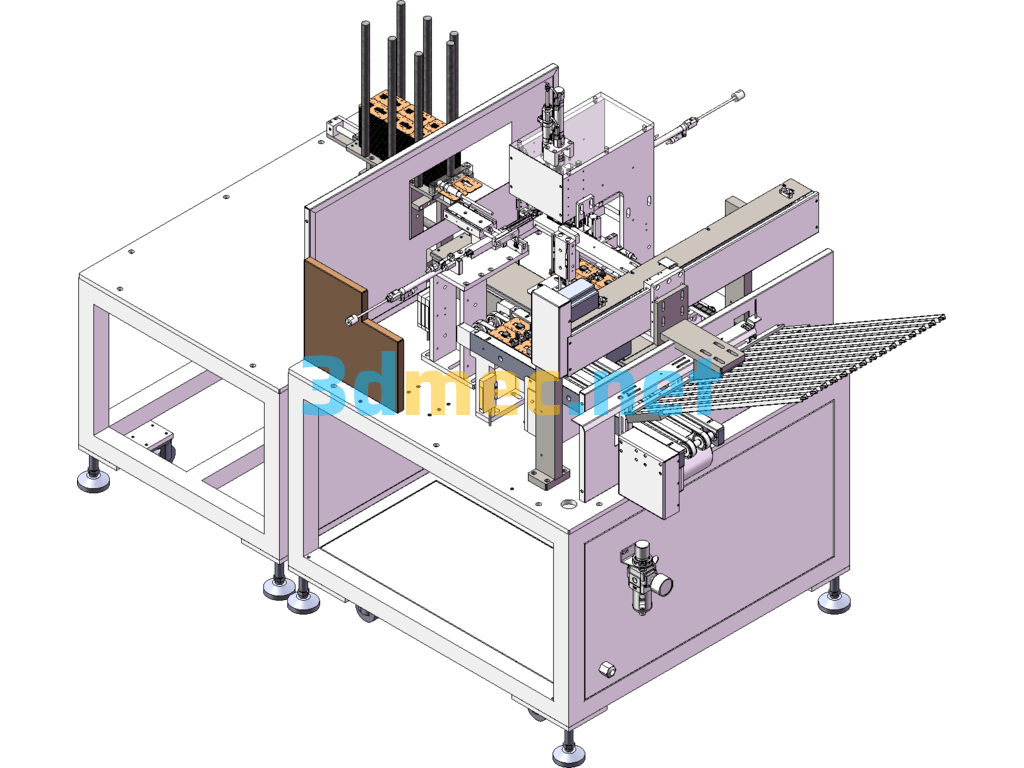 Mouse Plug-In Machine - 3D Model SolidWorks Free Download