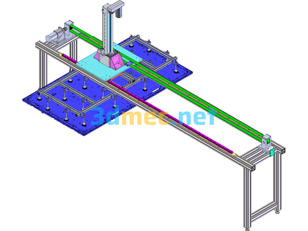 98-Inch Electronic Whiteboard Card Suction Screen Transplanter - 3D Model SolidWorks Free Download