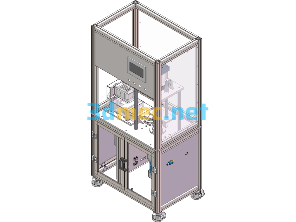 Rotary Riveting Machine Spinning Riveting Machine - 3D Model SolidWorks Free Download