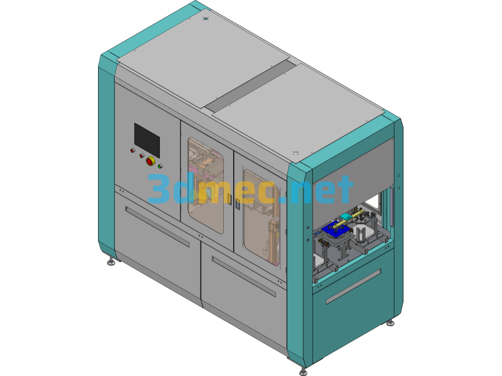 Wafer Conveying Equipment - 3D Model Exported Free Download