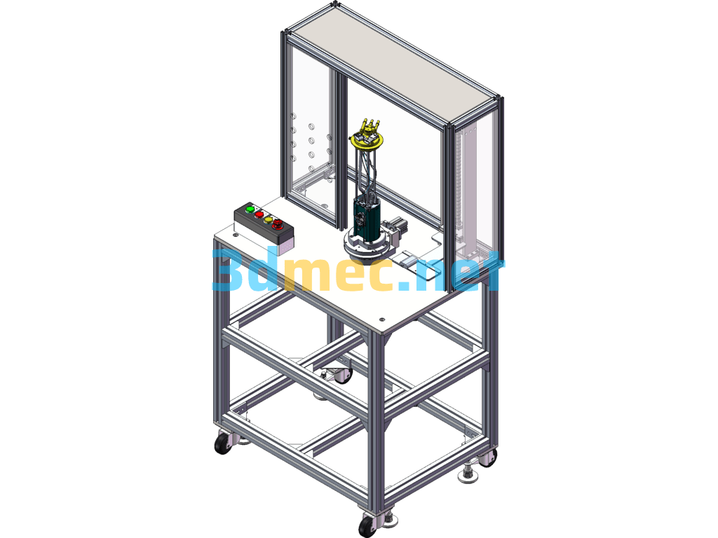 Oil Pump Tester - 3D Model SolidWorks Free Download