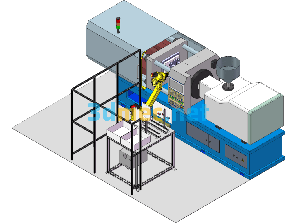 7351 ICV Automatic Loading - 3D Model SolidWorks Free Download