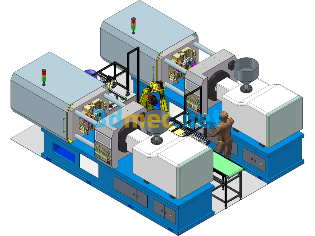 ABC - Automatic Loading Of Brackets - 3D Model SolidWorks UG(NX) Free Download