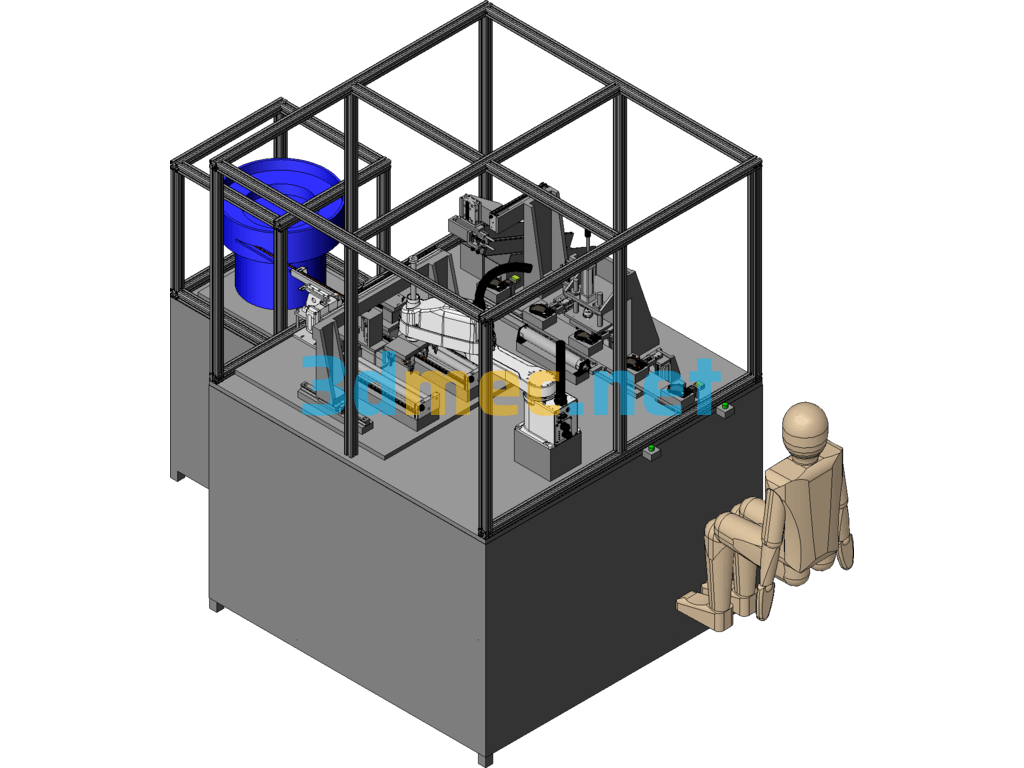 Gear Cover Automatic Assembly - 3D Model SolidWorks Catia Free Download