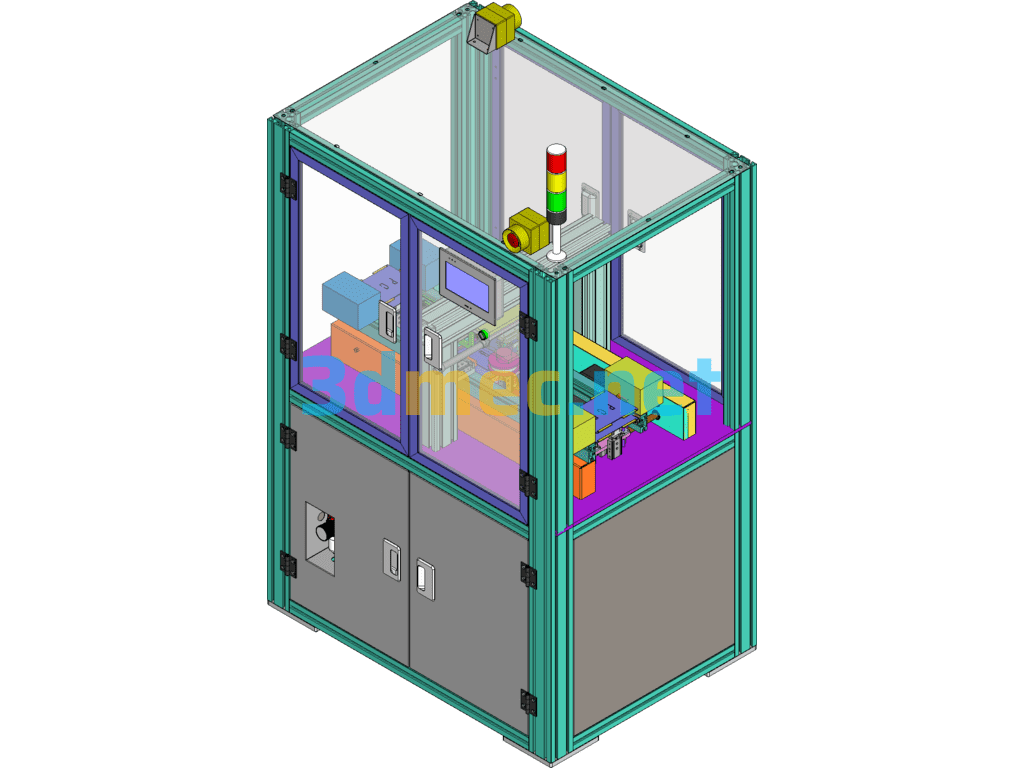 High Temperature Tape Production Line - 3D Model SolidWorks Free Download