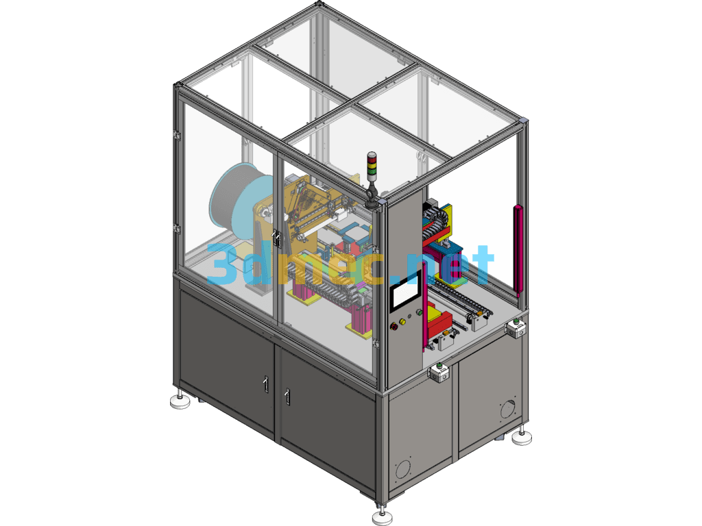 TV Box Automatic Attachment - 3D Model SolidWorks Free Download