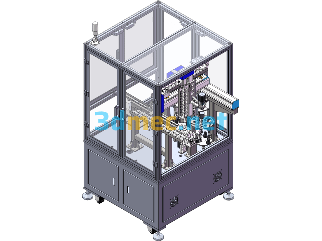 Rubber Pad Assembly - 3D Model SolidWorks AutoCAD-ZWCAD Free Download