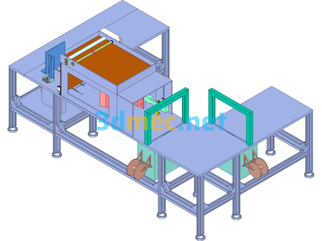 Book Packing Machine - 3D Model SolidWorks Free Download