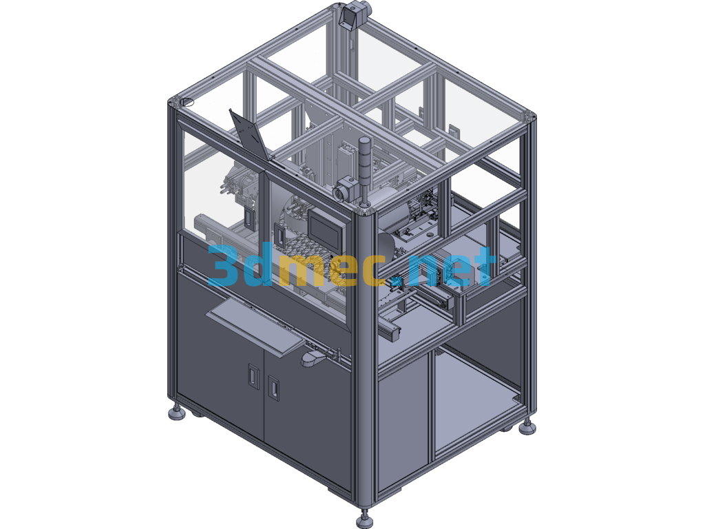 Automatic Flip Equipment - 3D Model Exported Free Download