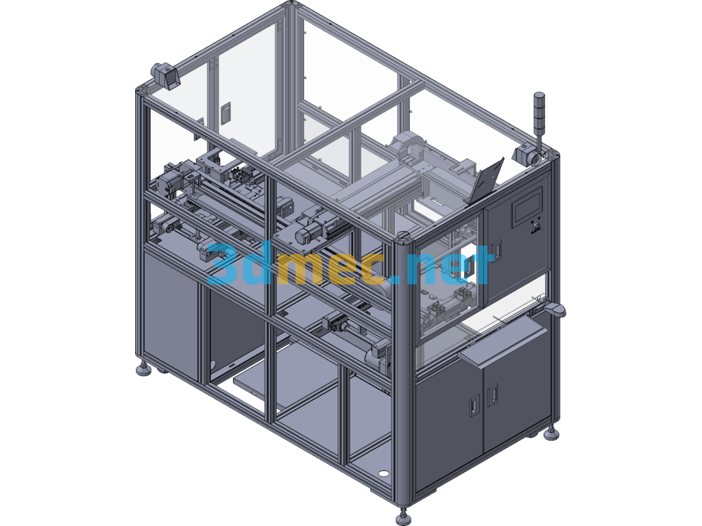 Carrier Separator - 3D Model Exported Free Download