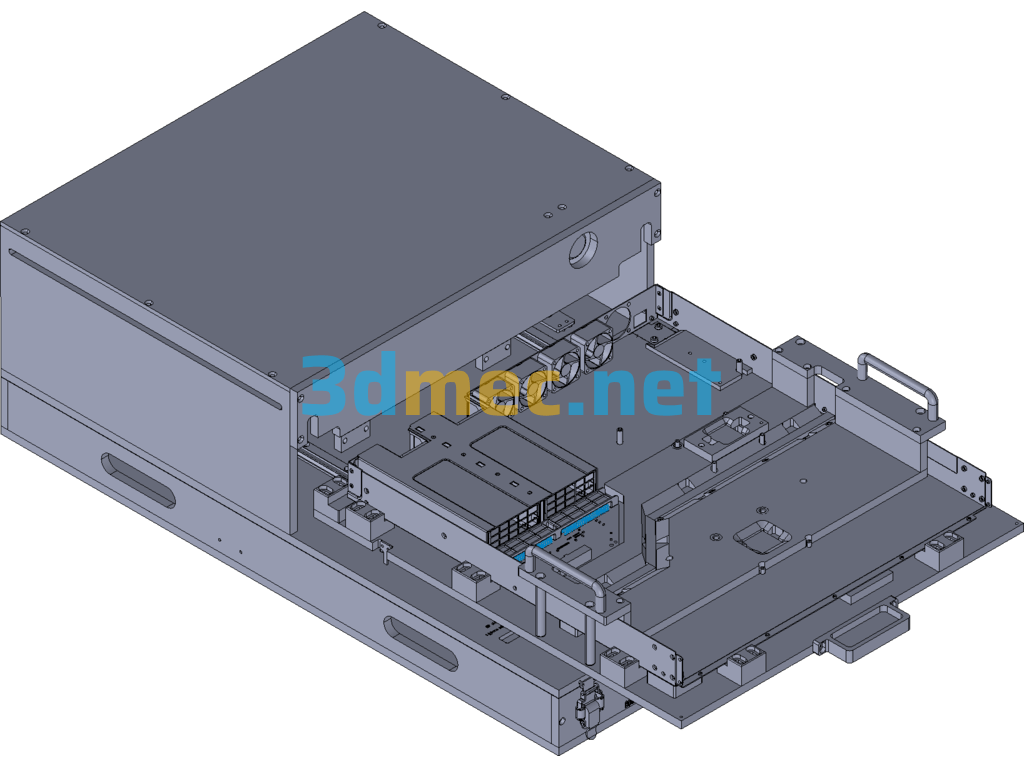 Server Assembly Fixture - 3D Model Exported Free Download