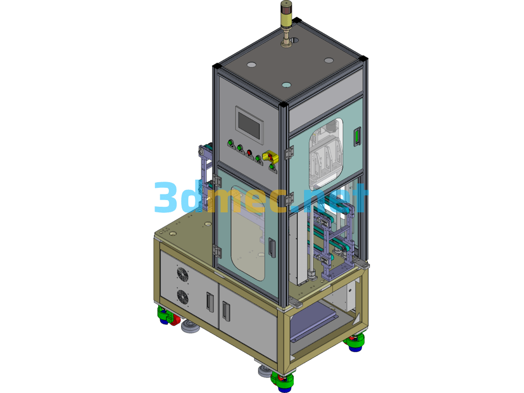 Automatic Fastening Station - 3D Model Exported Free Download