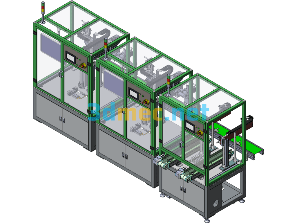 LED Lamp Soldering And Cutting Station + BOM List - 3D Model SolidWorks Free Download