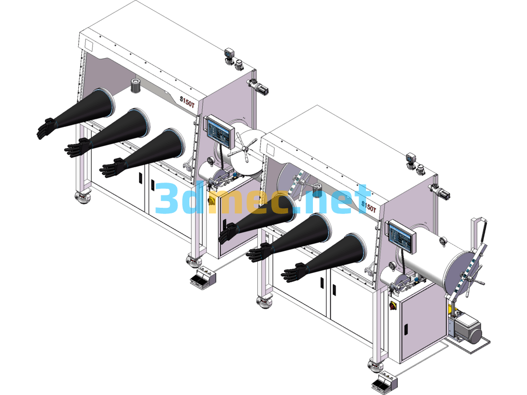 Glove Box - 3D Model SolidWorks Free Download