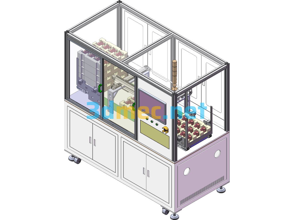 Automatic Dispensing Equipment - 3D Model SolidWorks Free Download