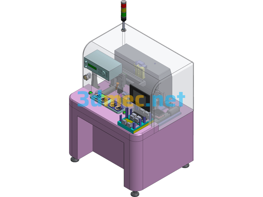 Bearing Dispensing Machine - 3D Model Exported Free Download