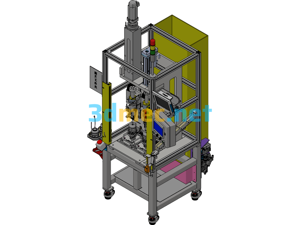 OP170 Motor Pressure Speed Magnetic Coil, RPS Coil - 3D Model Inventor Free Download