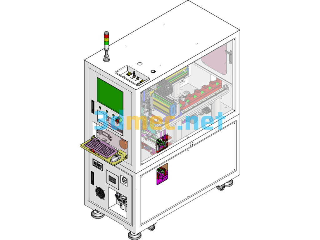 Automatic Removal Of USW Plug Equipment - 3D Model SolidWorks Free Download