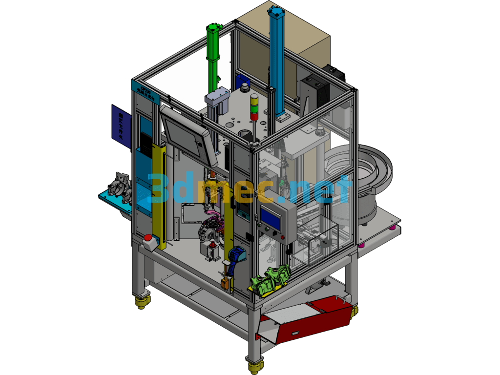 OP230 Shell Snail Synthesis Platform - 3D Model Inventor Free Download