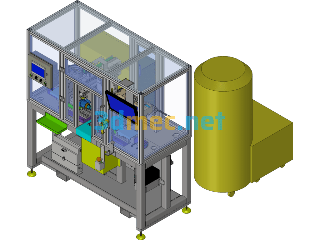 OP50 Input Shaft With Drilling And Pinning - 3D Model Inventor Free Download