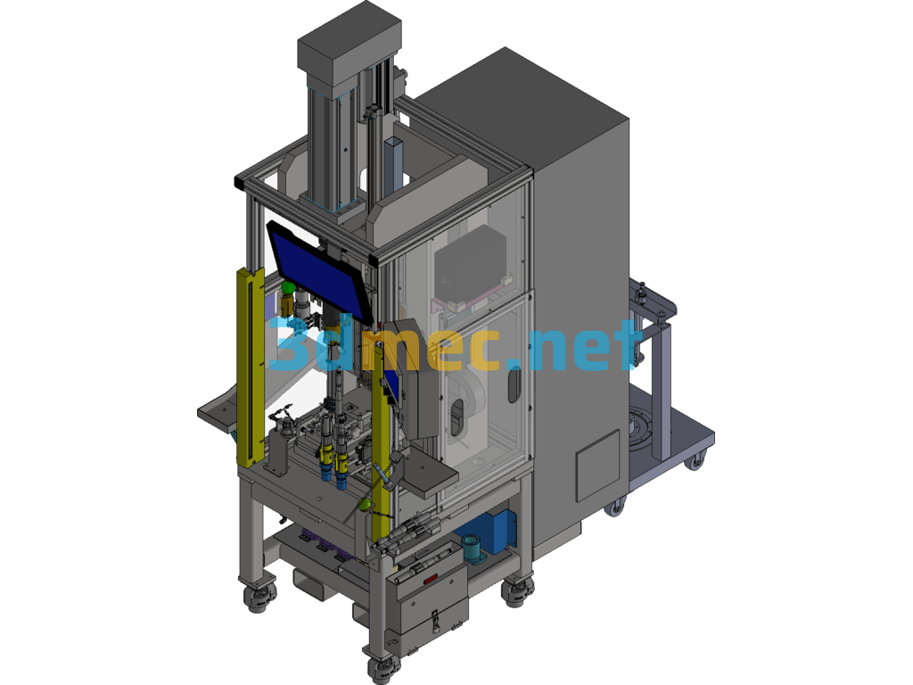 OP190 Lock Sleeve Press - 3D Model Inventor Free Download