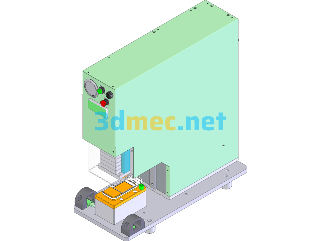 Micro Laminating Machine - 3D Model SolidWorks Free Download