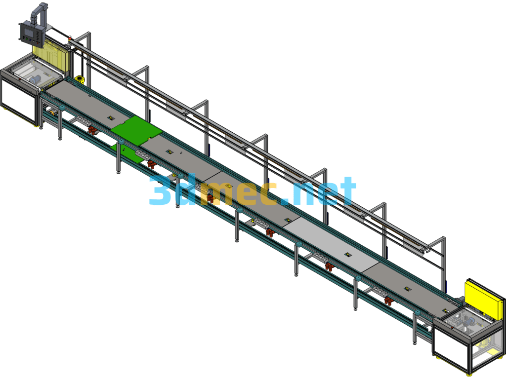 Speed Line - 3D Model SolidWorks Free Download