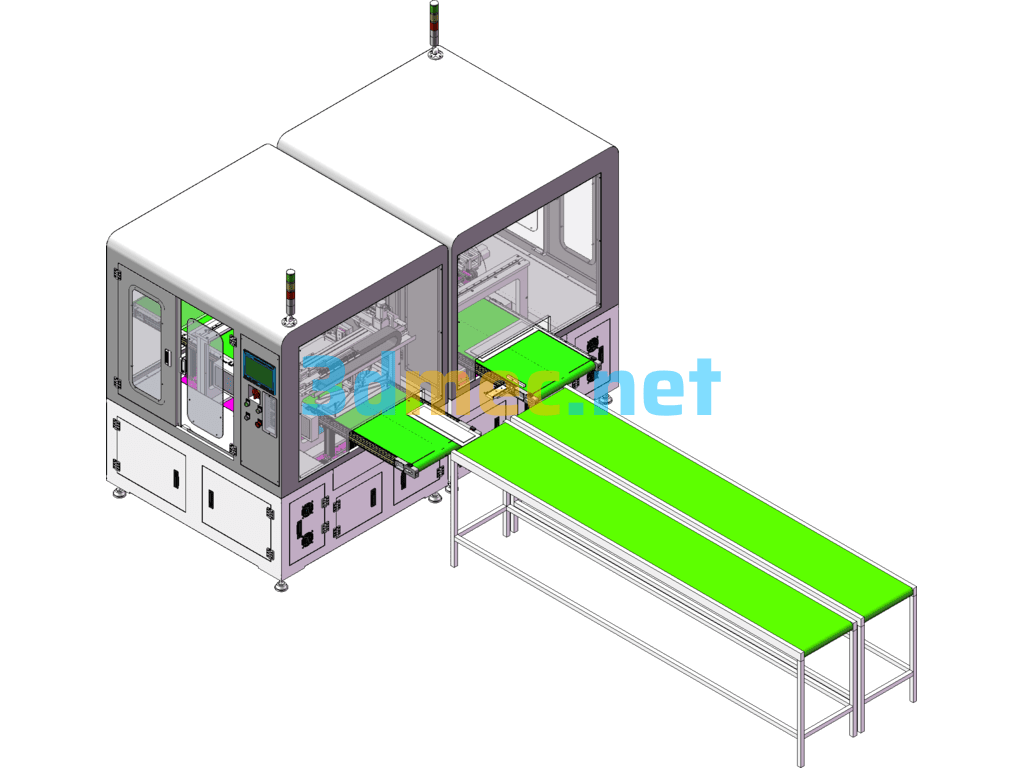 Keyboard Punching Machine - 3D Model SolidWorks Free Download