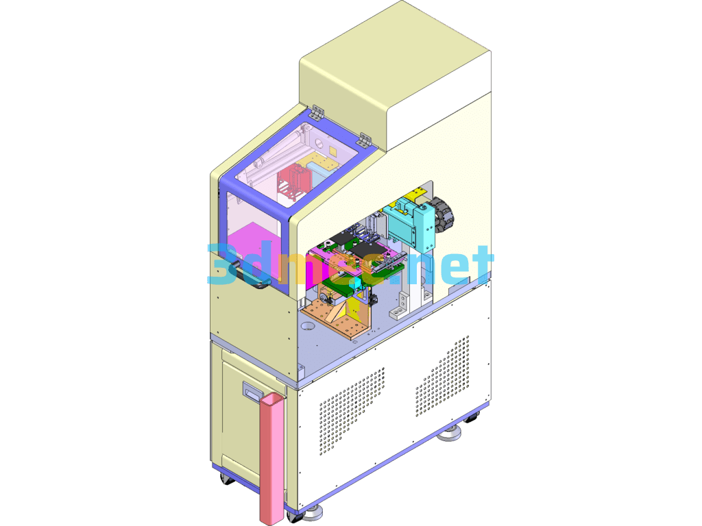 Glass Cleaning String Wire - 3D Model SolidWorks Free Download