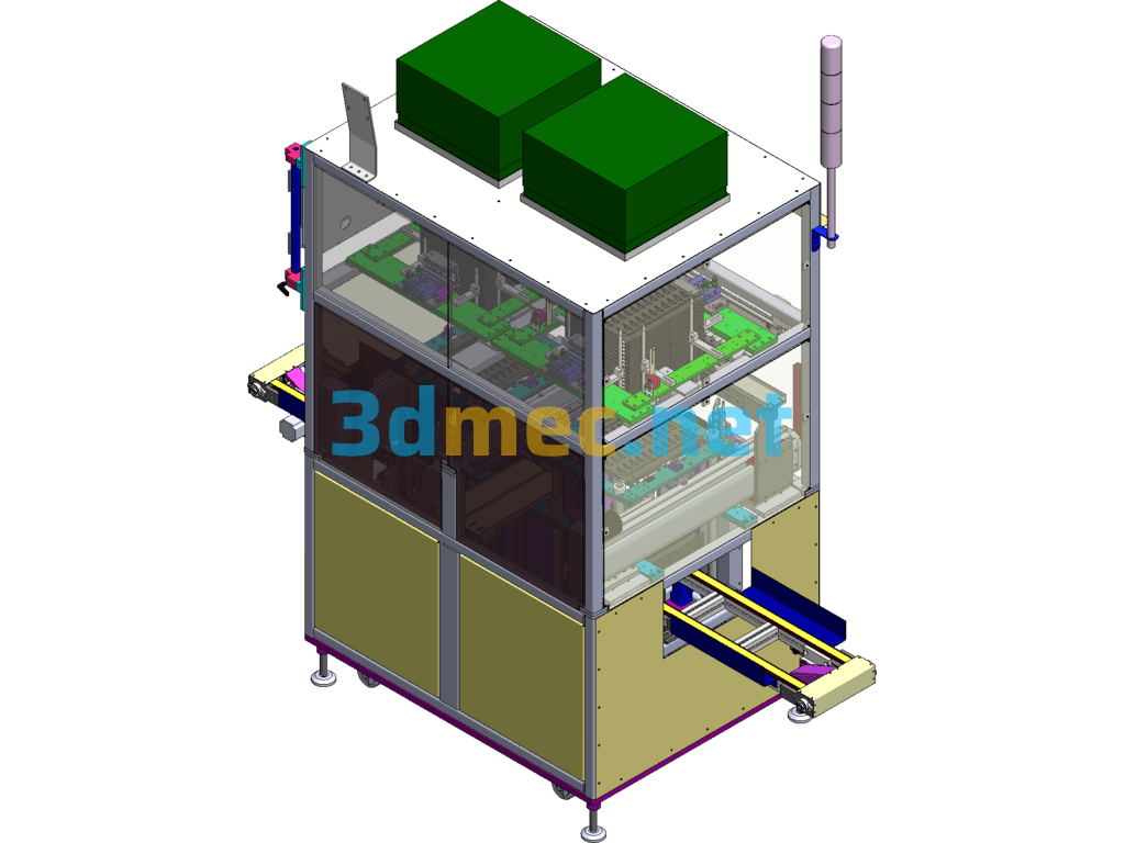 Fully Automatic FPC Loader - 3D Model SolidWorks Free Download