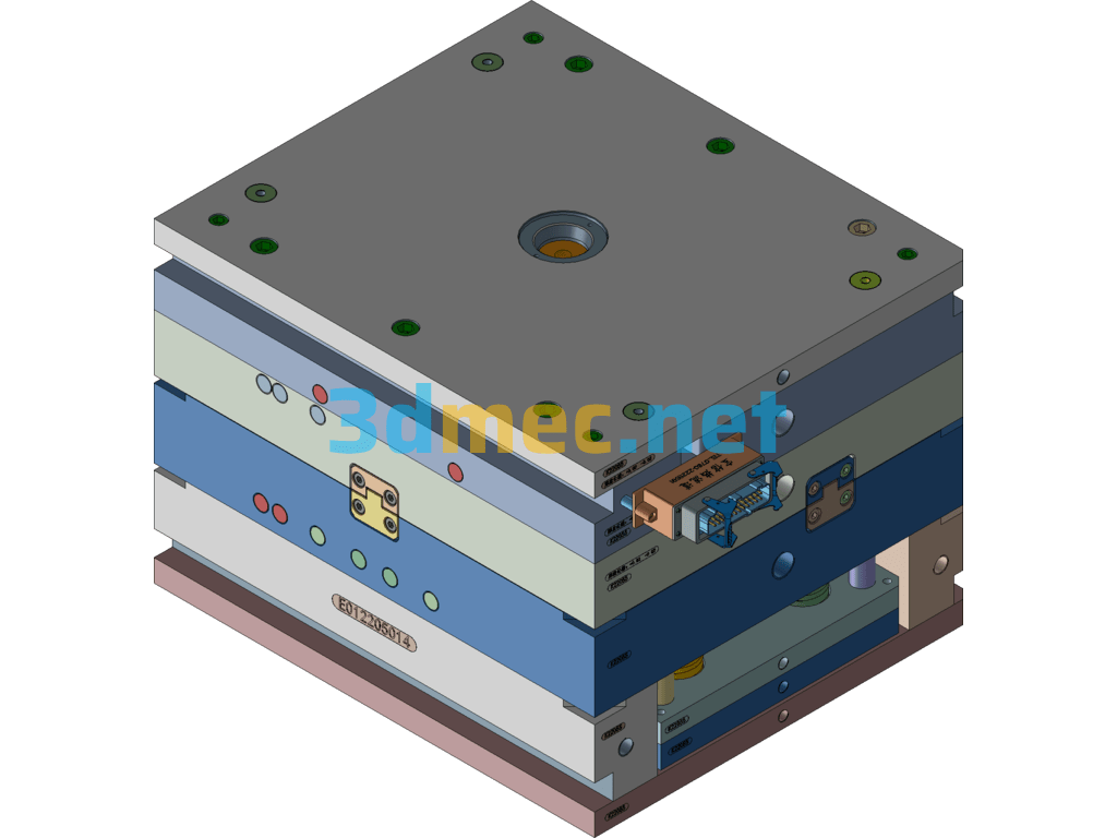 Sterilizer Cover (Hot Runner) - 3D Model UG(NX) Free Download