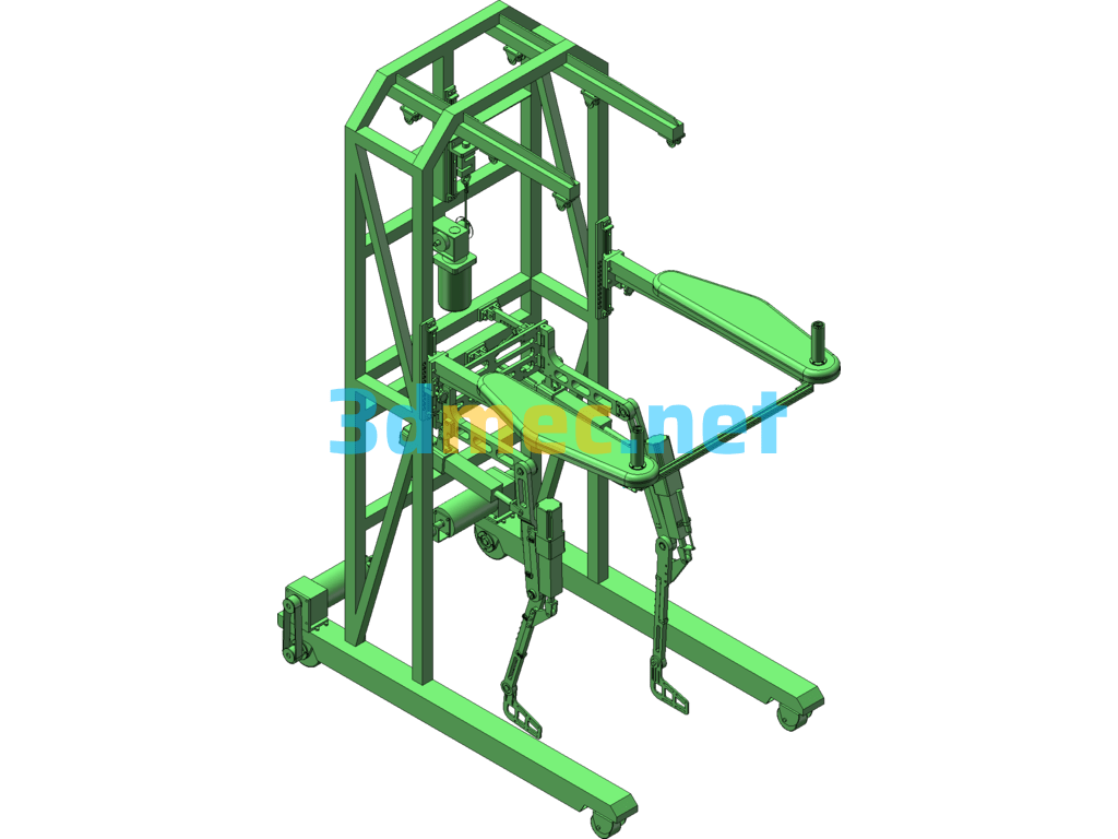 Rehabilitation Robot - 3D Model SolidWorks UG(NX) Free Download